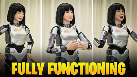 topless robot|Japan Releases Fully Functioning Female AI Robots That Do.